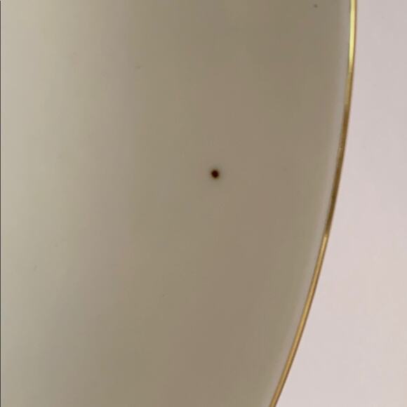 Vintage Germany cabinet shelf fruit plate platter white & grapes display serving - Picture 4 of 7